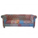 painted furniture of sofa chesterfield 3 seaters