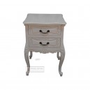 BEDSIDE FRENCH FURNITURE PAINTED JEPARA.