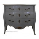 Furniture French painted chest of drawers