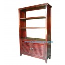 Indonesia bookcase teak furniture DW-BC007 ( 115X40X180)
