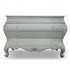 French furniture painted of indonesia chest / commode 4 drawers