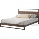 Danish Solid Wood Bed With Metal frame