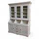 Indoor Furniture Painted French Bookcase of French livingroom indonesia.