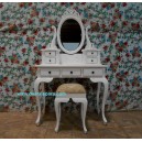 FRENCH FURNITURE PAINTED OF DRESSING TABLE BEDROOM COLLECTION