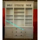 FRENCH FURNITURE PAINTED BOOKCASE JEPARA.