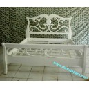 FRENCH  FURNITURE PAINTED JEPARA BED DW-BD246