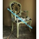 Indoor Mahogany Dining chair french Painted furniture