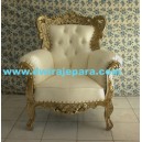 French Furniture Painted of Baroque 1 Seater Sofa set..