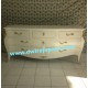 French furniture of bedroom commode Painted 7 drawers