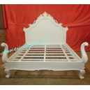 French Furniture Bed Painted mahogany SA