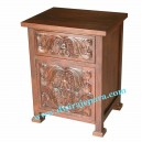 Indonesia Bedside Teak Furniture 