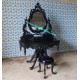 French Furniture Painted Dressing Table DW-DST332