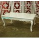 French Furniture Cary Coffee Table White Painted