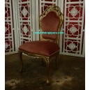 French Furniture Luxury Gold Dining Chair